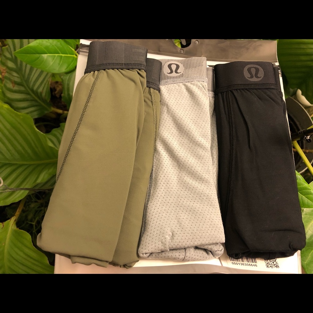 Lululemon mixed pack 3 pack size M